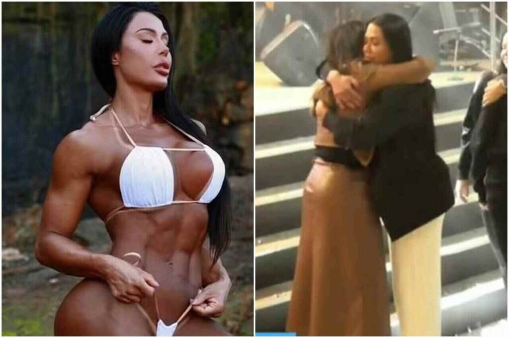 Gracyanne Barbosa surpreende ao aceitar Jesus em culto evangélico no Rio