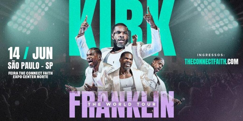 Connect Faith 2025: feira cristã de tecnologia acontece em SP, com show de Kirk Franklin