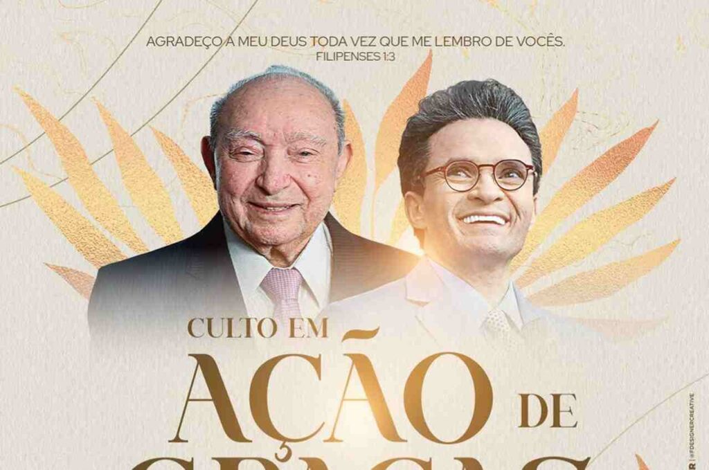 Culto de Ação de Graças homenageia Bispos Manoel e Samuel Ferreira nesta segunda (9)