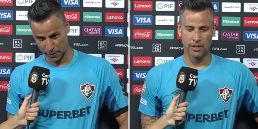 Goleiro diz que sucesso do Fluminense é fruto de oração: “Estamos sempre de joelhos”