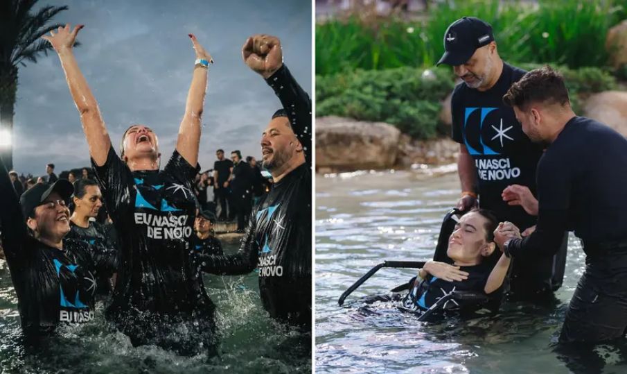Lagoinha Alphaville batiza 1.500 fiéis: ‘Céus tocaram a terra’
