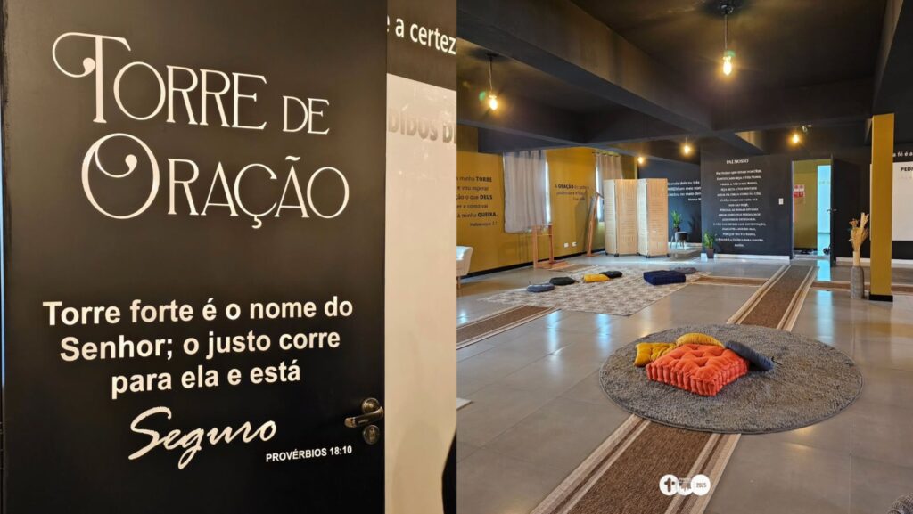 Torre de Oração inaugurada: espaço permanente de intercessão