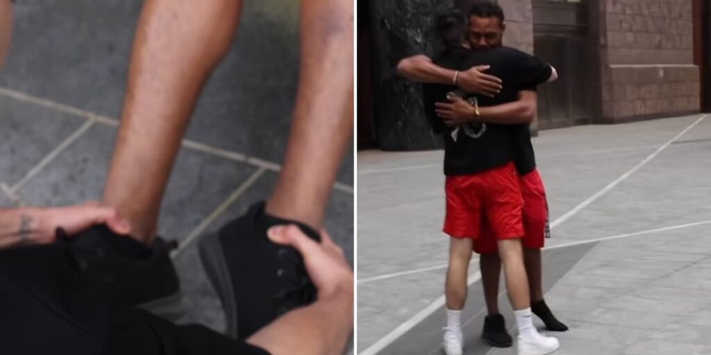 Homem tem pernas de tamanhos diferentes igualadas após oração de evangelista