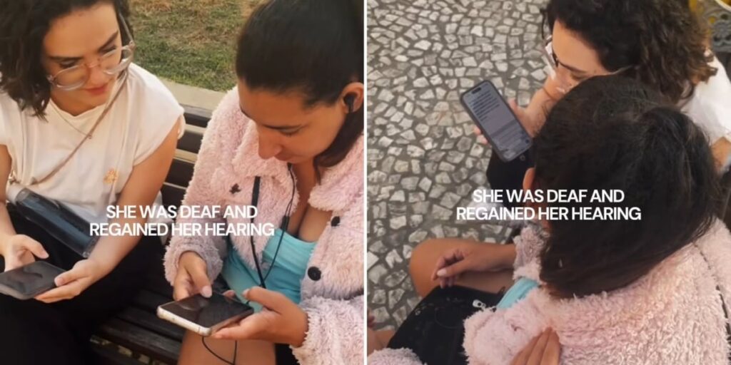 Jovens usam mensagens de texto para orar por surda e relatam milagre: ‘Jesus fez isso’