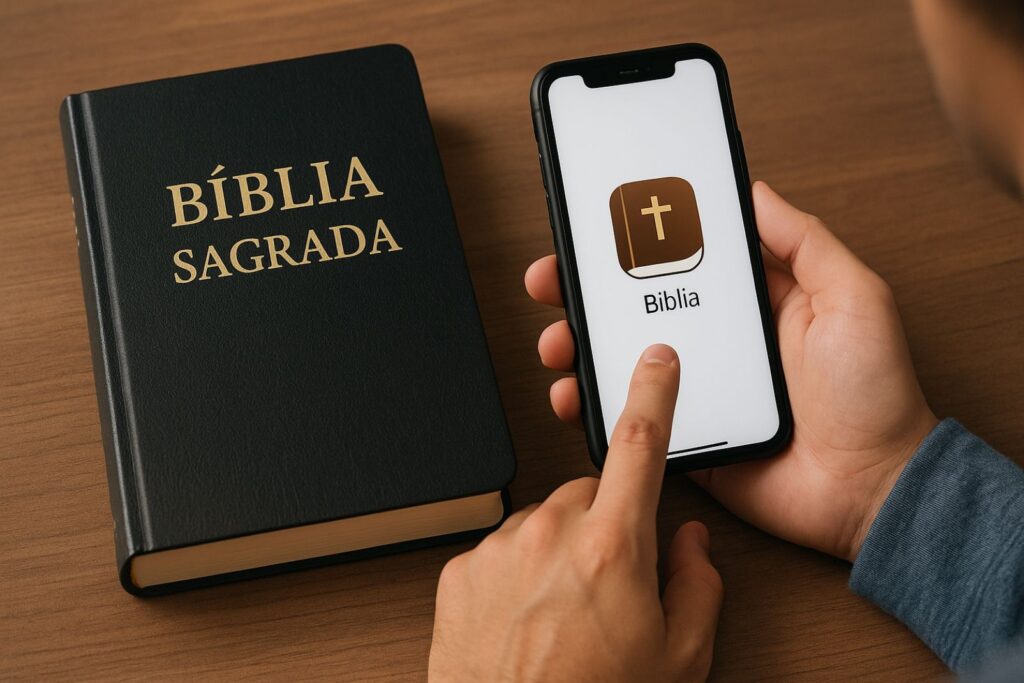 App da Bíblia supera exemplares impressos pela primeira vez