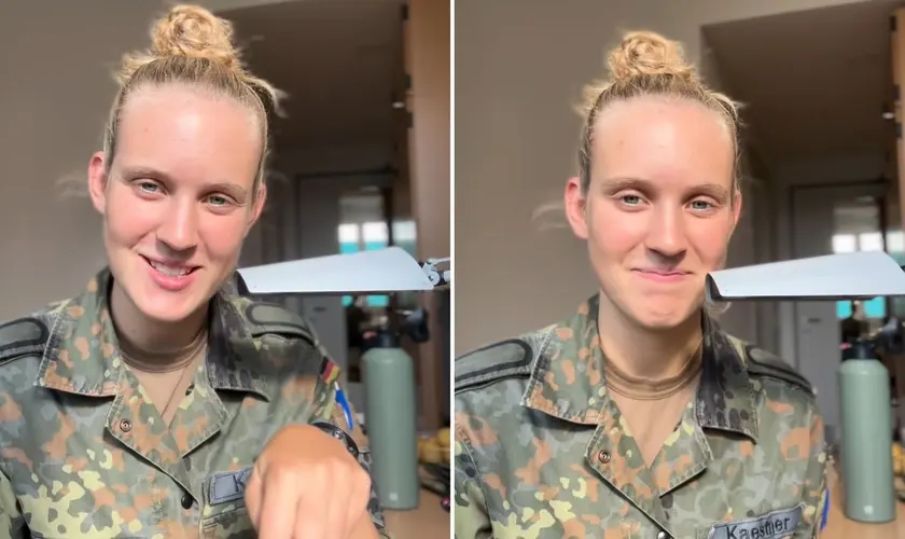 Brasileira que serve como no Exército alemão dá testemunho