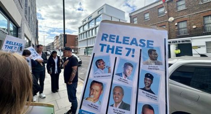 Cristãos pedem libertação de presos na Eritreia em protesto